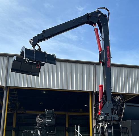Serco Knuckleboom Loader 8500 SR Super Reach